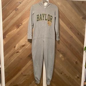 Baylor Bears BU Thermal Onesie with Hoodie Size S